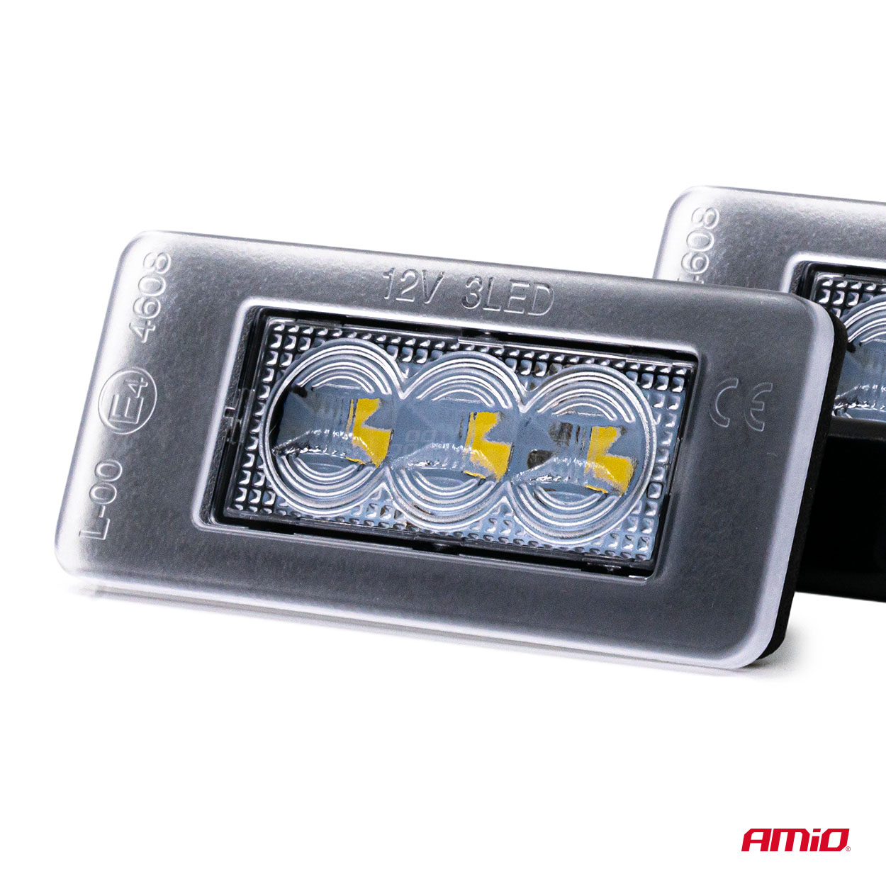 CITROËN, PEUGEOT LED numura zīmes lukturi CLP13 ZS dūmakaini AMIO-04556 CITROËN, PEUGEOT LED numura zīmes lukturi CLP13 ZS dūmakaini AMIO-04556 - Image 3