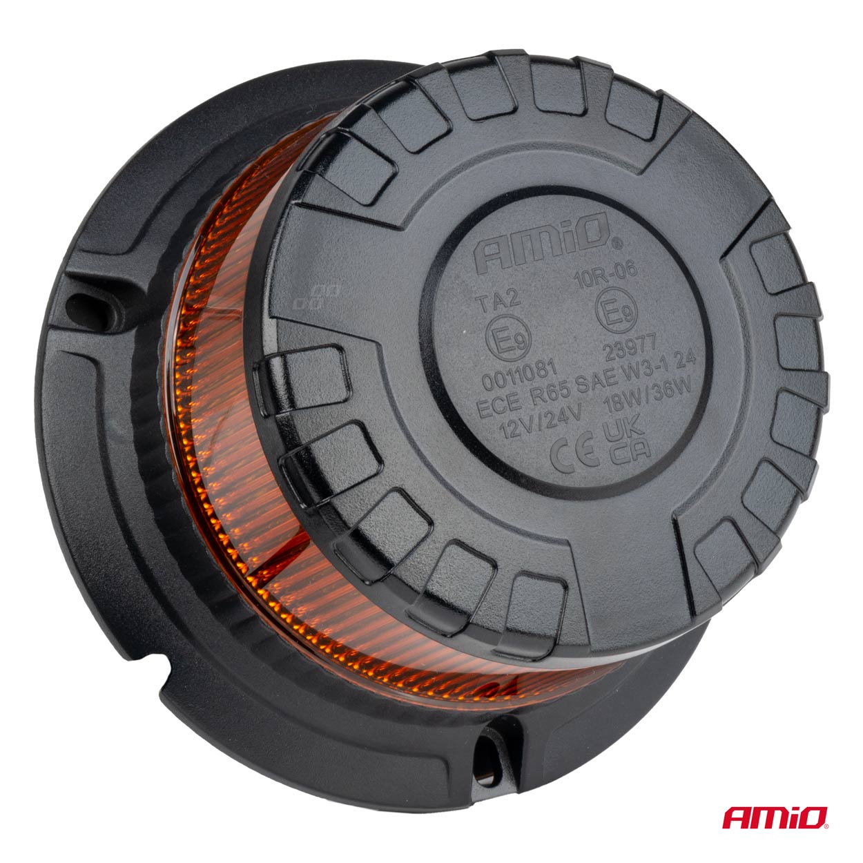 12/24 V jaudīga LED brīdinājuma lampa W28M AMIO-04105 12/24 V jaudīga LED brīdinājuma lampa W28M AMIO-04105 - Image 2