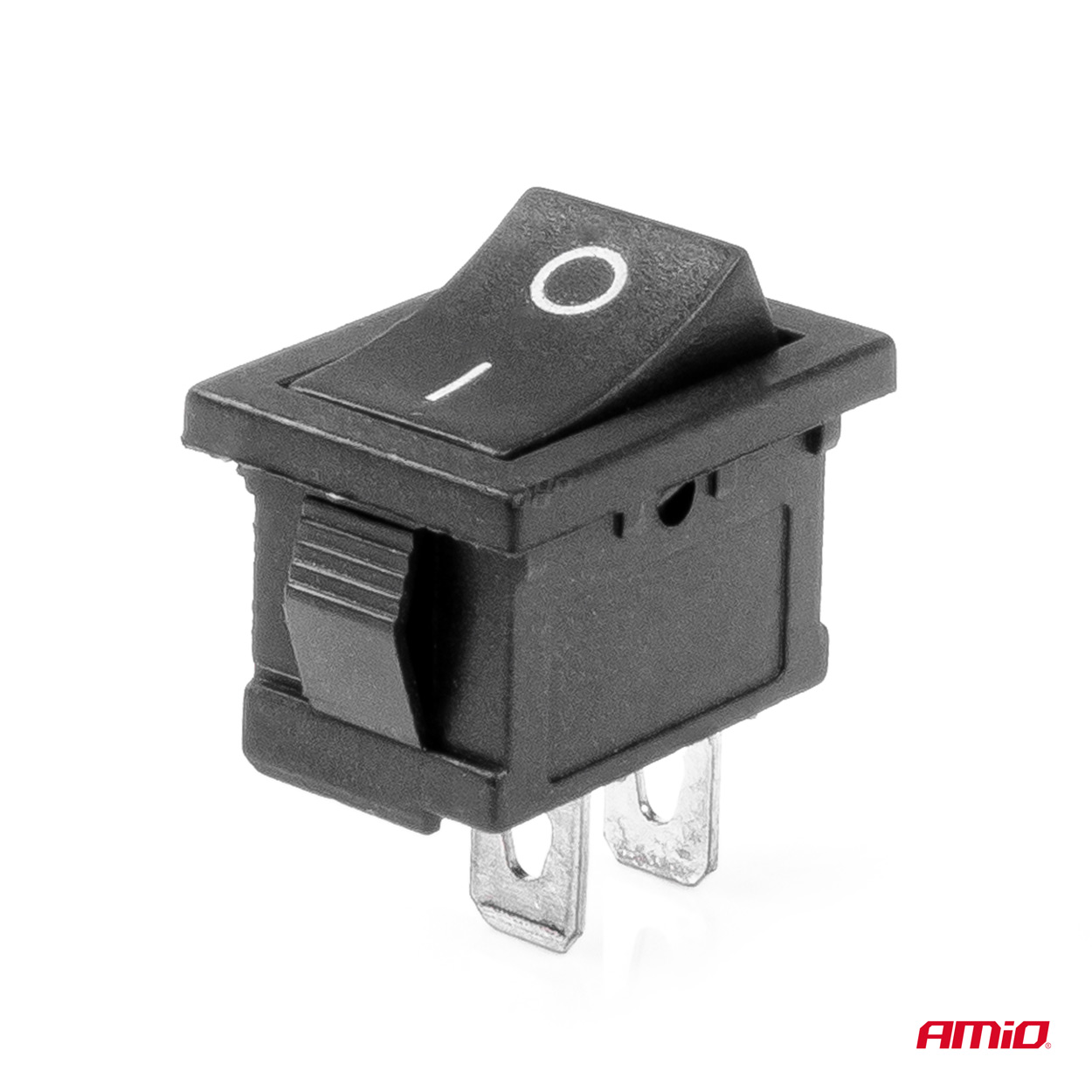 Taisnstūra slēdzis 12V 20A IESLĒGTS/IZSLĒGTS AMIO-03082 Taisnstūra slēdzis 12V 20A IESLĒGTS/IZSLĒGTS AMIO-03082 - Image 2