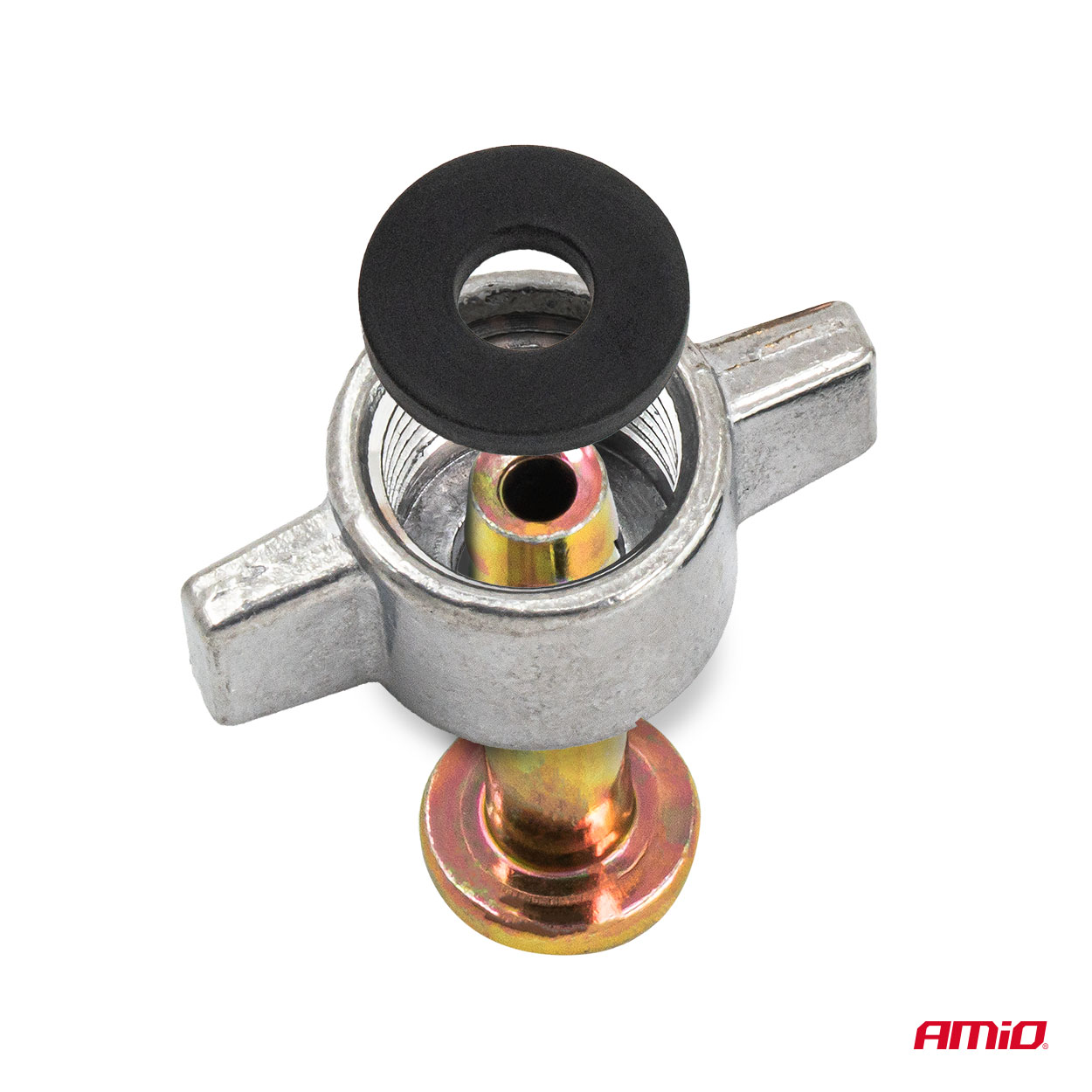 Spārnveida uzgrieznis M16 x 1,5 8 mm gaisa šļūtenei AMIO-04499 Spārnveida uzgrieznis M16 x 1,5 8 mm gaisa šļūtenei AMIO-04499 - Image 2