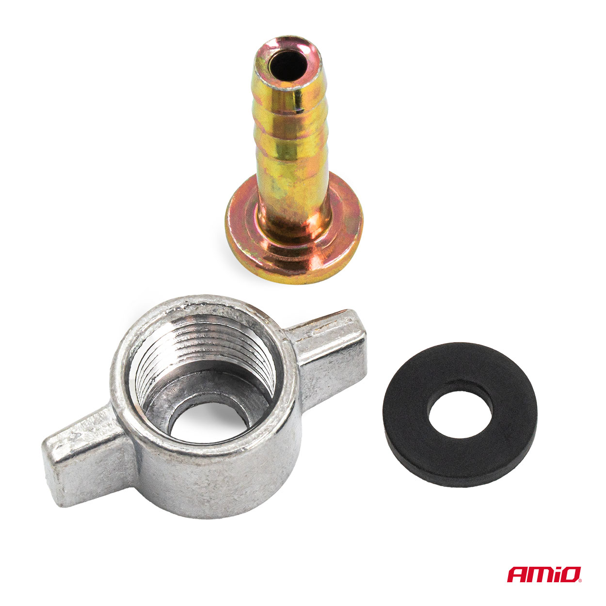 Spārnveida uzgrieznis M16 x 1,5 8 mm gaisa šļūtenei AMIO-04499 Spārnveida uzgrieznis M16 x 1,5 8 mm gaisa šļūtenei AMIO-04499 - Image 4