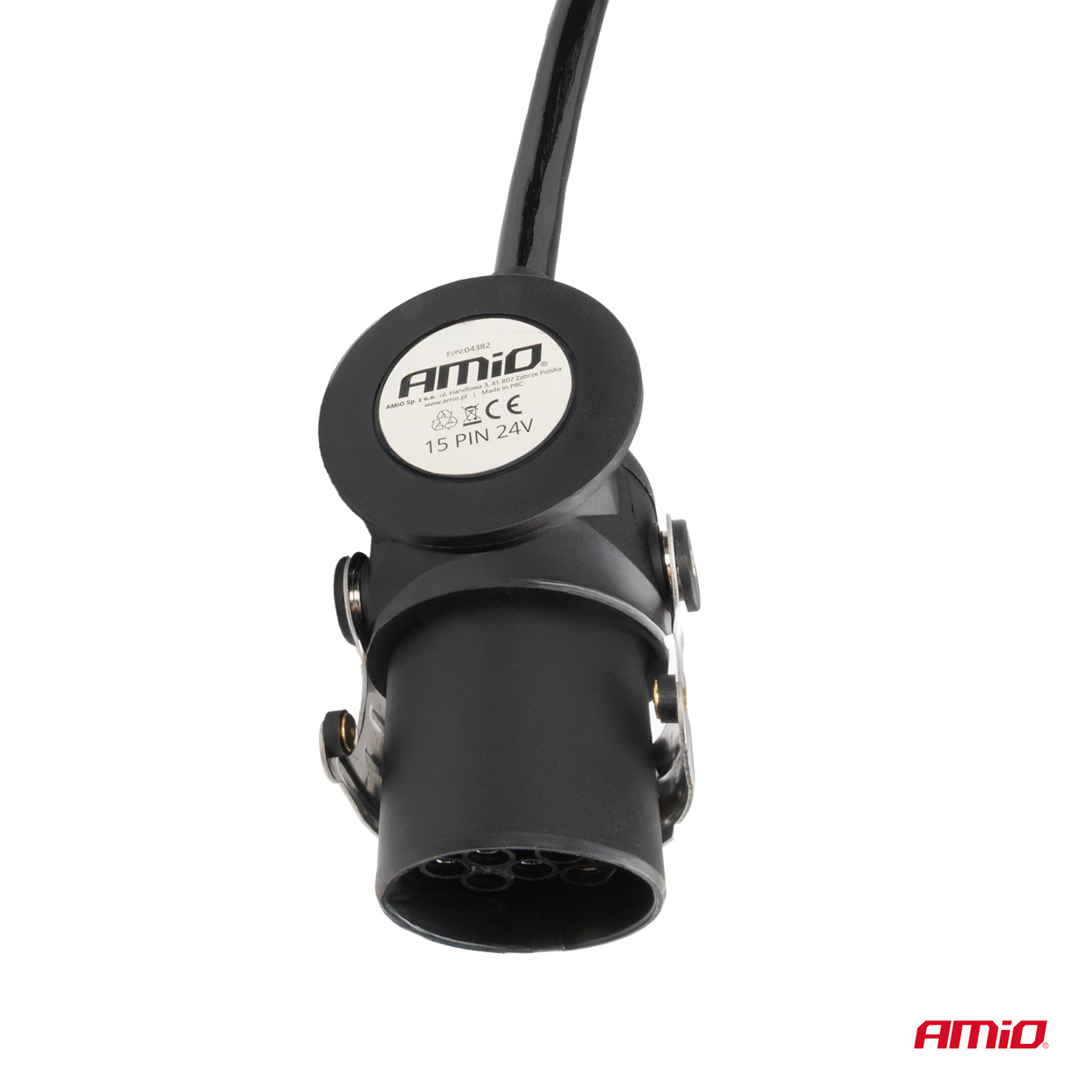 Atsperes kabelis TIR 2x 15 kontaktu 5m 24V AMIO-04382 Atsperes kabelis TIR 2x 15 kontaktu 5m 24V AMIO-04382 - Image 4