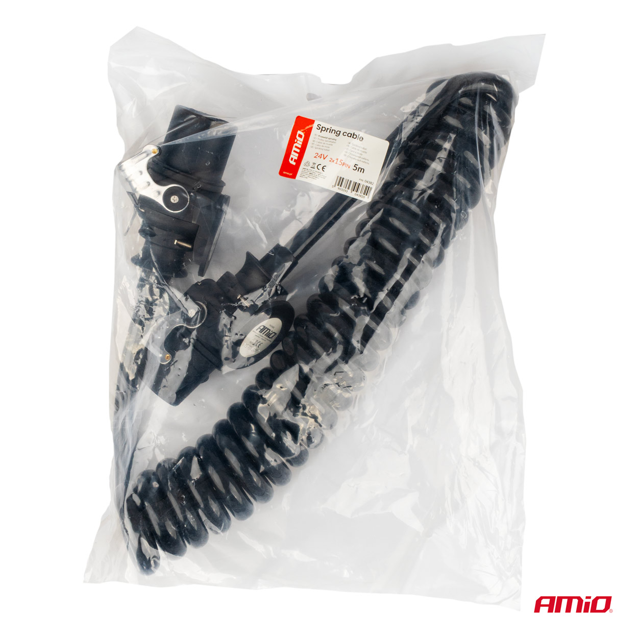 Atsperes kabelis TIR 2x 15 kontaktu 5m 24V AMIO-04382 Atsperes kabelis TIR 2x 15 kontaktu 5m 24V AMIO-04382 - Image 5