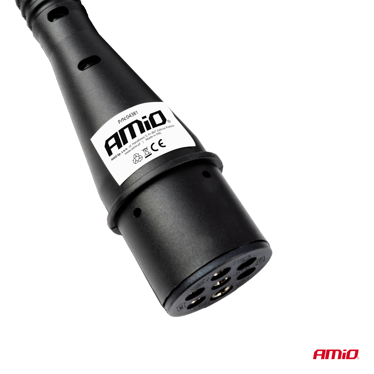 Atsperes kabelis TIR 2x 7 kontaktu N tips 5m 24V AMIO-04380 Atsperes kabelis TIR 2x 7 kontaktu N tips 5m 24V AMIO-04380 - Image 3