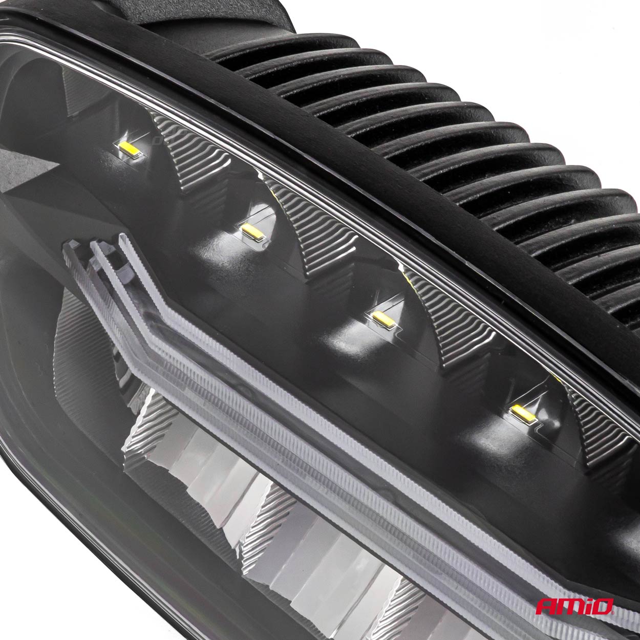 LED tālās darbības lukturis ar stāvgaismas funkciju 109W 12/24V AMIO-04535 LED tālās darbības lukturis ar stāvgaismas funkciju 109W 12/24V AMIO-04535 - Image 4