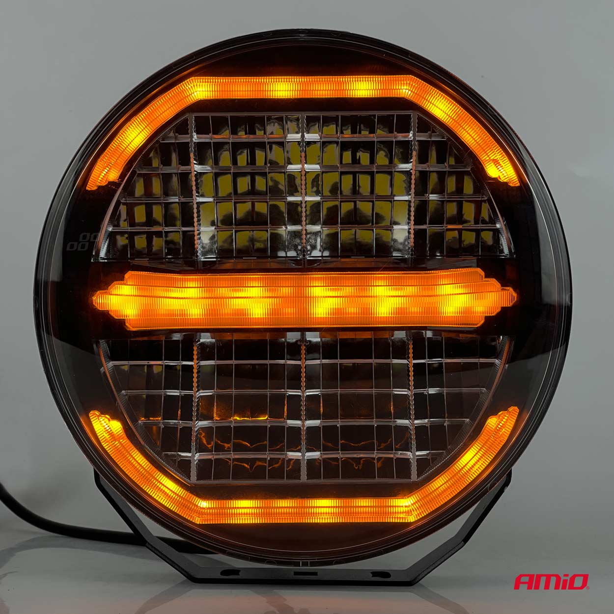 LED tālās darbības lukturis ar stāvgaismas funkciju 112W 12/24V AMIO-04534 LED tālās darbības lukturis ar stāvgaismas funkciju 112W 12/24V AMIO-04534 - Image 7