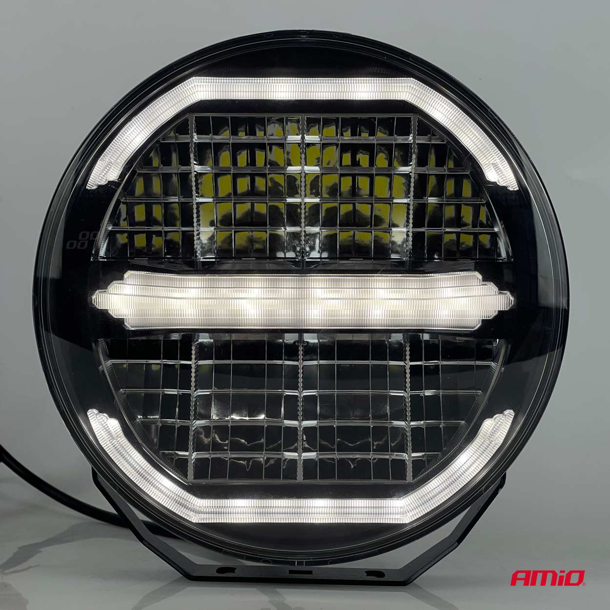 LED tālās darbības lukturis ar stāvgaismas funkciju 112W 12/24V AMIO-04534 LED tālās darbības lukturis ar stāvgaismas funkciju 112W 12/24V AMIO-04534 - Image 8