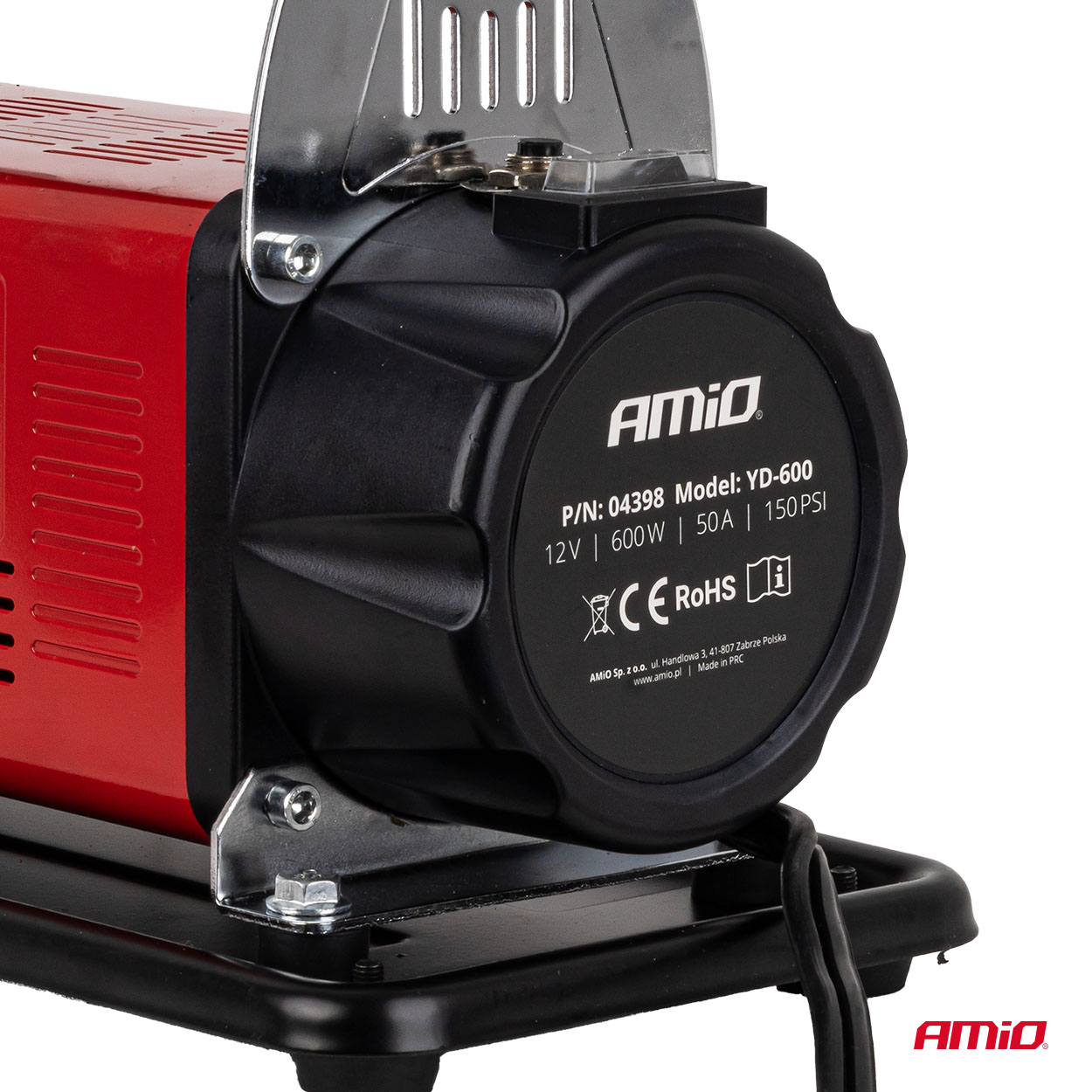 Automašīnas gaisa kompresors 600W 12V ACOMP-24 AMIO-04398 Automašīnas gaisa kompresors 600W 12V ACOMP-24 AMIO-04398 - Image 6
