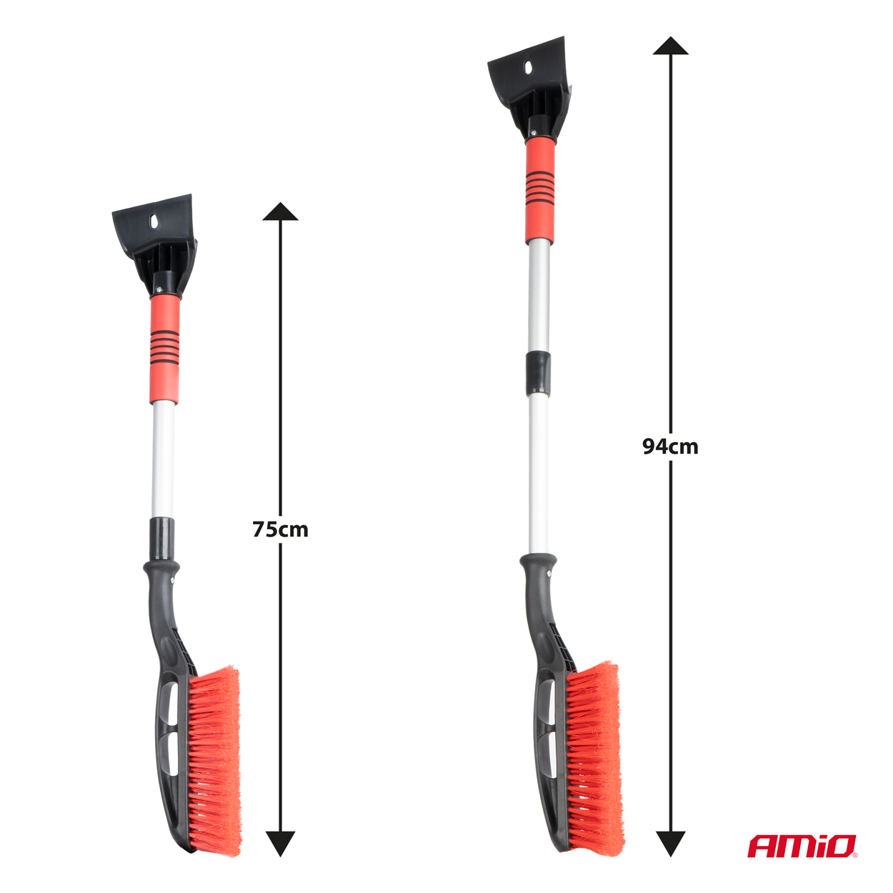 Teleskopiska sniega birste ar ledus rausti 75-94 cm AMIO-04150 Teleskopiska sniega birste ar ledus rausti 75-94 cm AMIO-04150 - Image 6