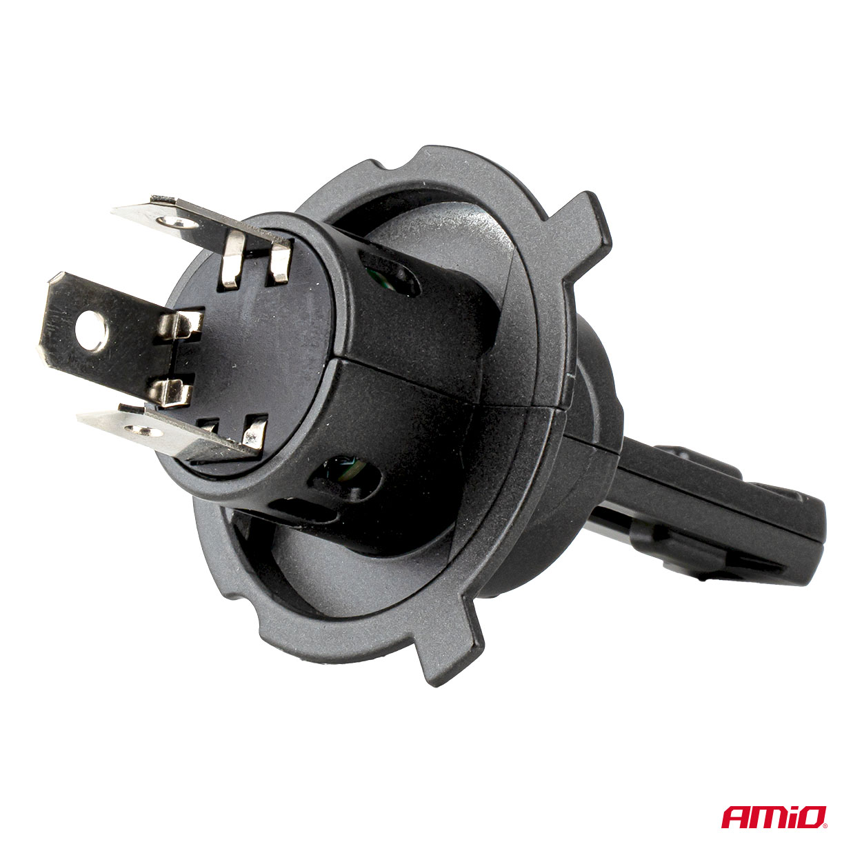 LED H4/H19 70W priekšējie lukturi Sērija F25 PRO MELNI FULL CANBUS 12/24V AMIO-04719 LED H4/H19 70W priekšējie lukturi Sērija F25 PRO MELNI FULL CANBUS 12/24V AMIO-04719 - Image 4