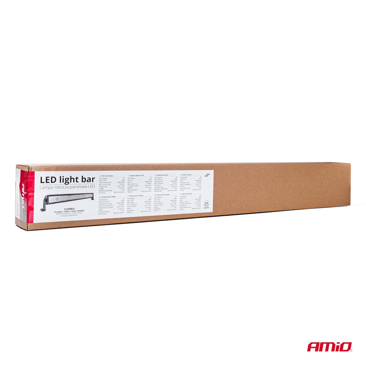 LED darba gaismas stienis, izliekts, 80 cm, 9-36 V, AWL45 AMIO-03256 LED darba gaismas stienis, izliekts, 80 cm, 9-36 V, AWL45 AMIO-03256 - Image 6