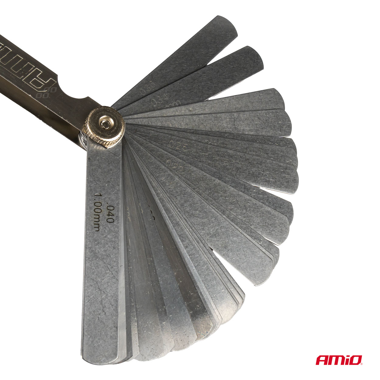 Folijas platuma mērītājs - 32 taisni ieliktņi, 89 mm gari AMIO-03287 Folijas platuma mērītājs - 32 taisni ieliktņi, 89 mm gari AMIO-03287 - Image 3
