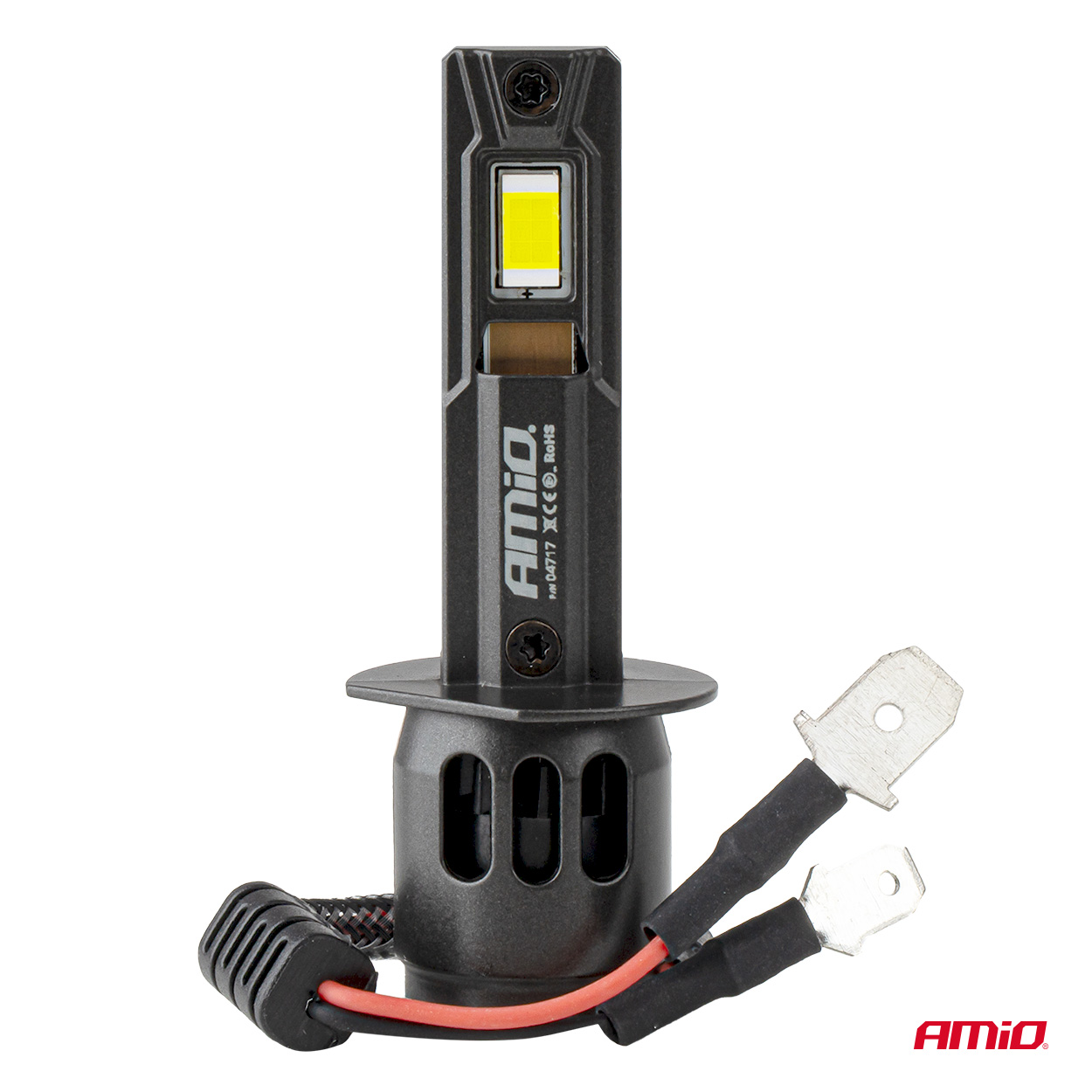 LED H1 68W priekšējie lukturi Sērija F25 PRO MELNI FULL CANBUS 12/24V AMIO-04717 LED H1 68W priekšējie lukturi Sērija F25 PRO MELNI FULL CANBUS 12/24V AMIO-04717 - Image 3