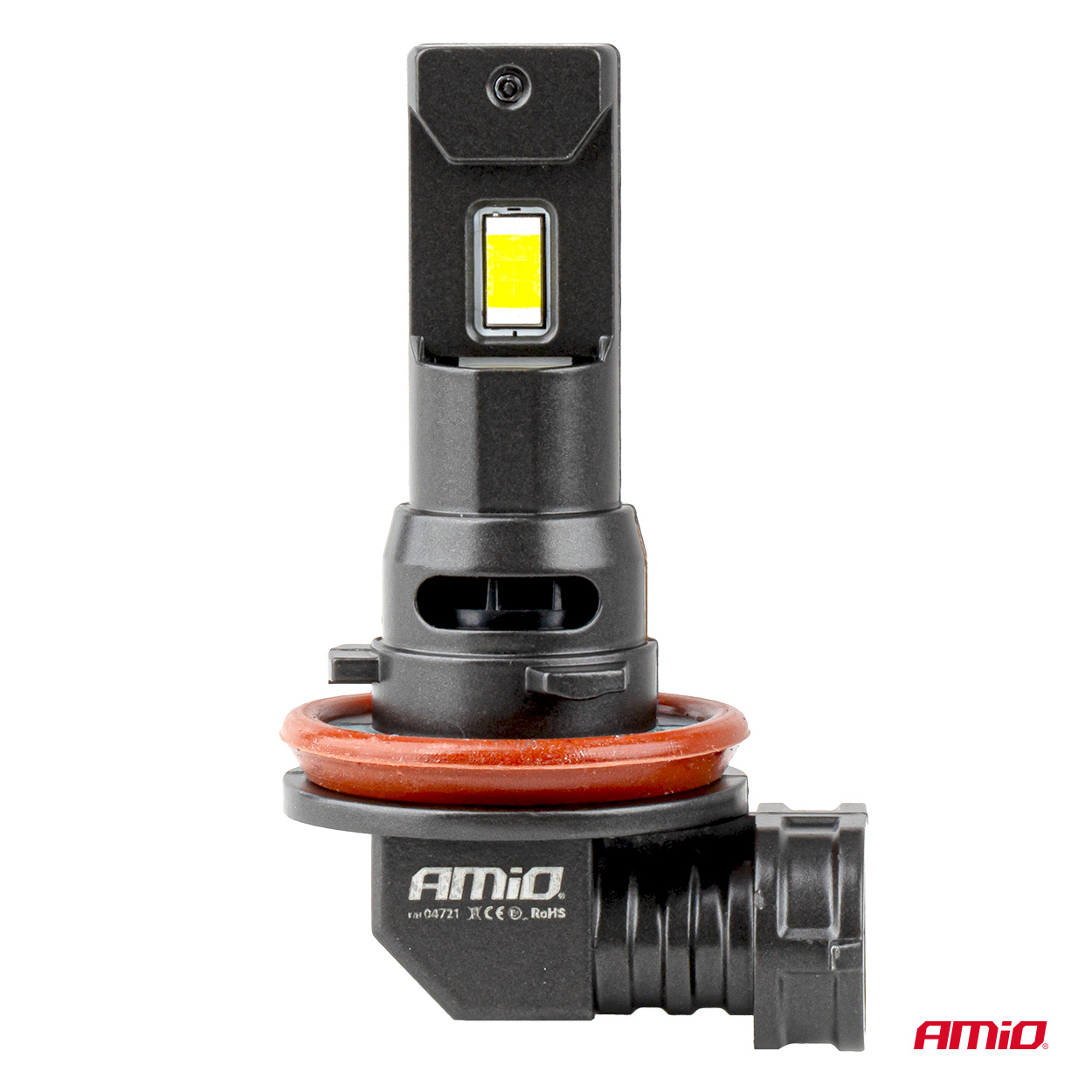 LED H8/H9/H11/H16 68W priekšējie lukturi Sērija F25 PRO MELNI FULL CANBUS 12/24V AMIO-04721 LED H8/H9/H11/H16 68W priekšējie lukturi Sērija F25 PRO MELNI FULL CANBUS 12/24V AMIO-04721 - Image 2