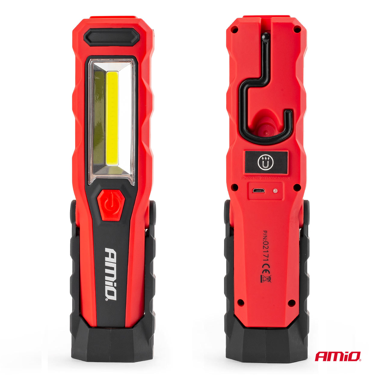 LED pārbaudes lampa ar rotāciju 180° 1800 mAh AMIO-02171 LED pārbaudes lampa ar rotāciju 180° 1800 mAh AMIO-02171 - Image 2