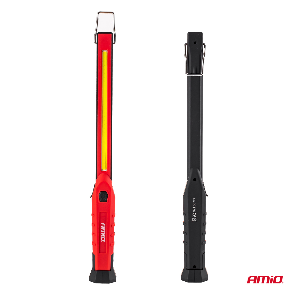LED pārbaudes lampa 3W COB, 1800 mAh AMIO-02170 LED pārbaudes lampa 3W COB, 1800 mAh AMIO-02170 - Image 2
