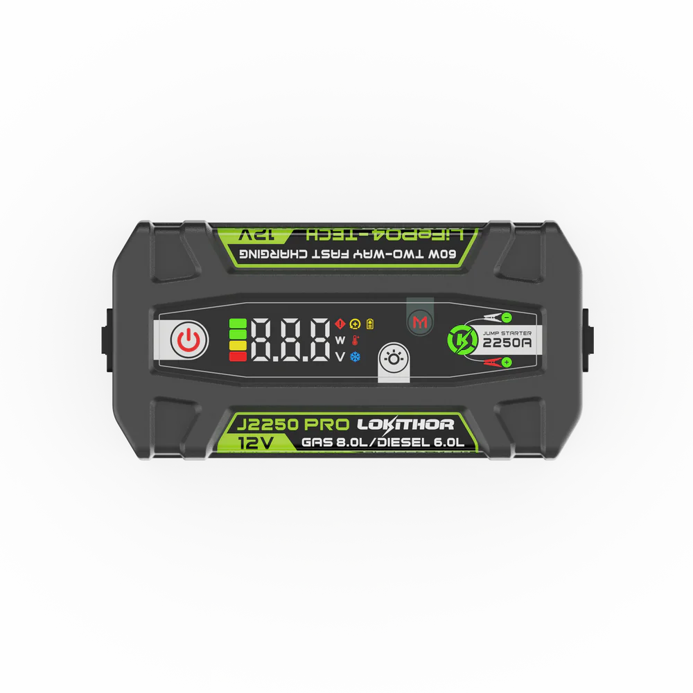 Lokithor J2250 PRO palaišanas starteris 12V 2250A Lokithor J2250 PRO palaišanas starteris 12V 2250A - Image 2