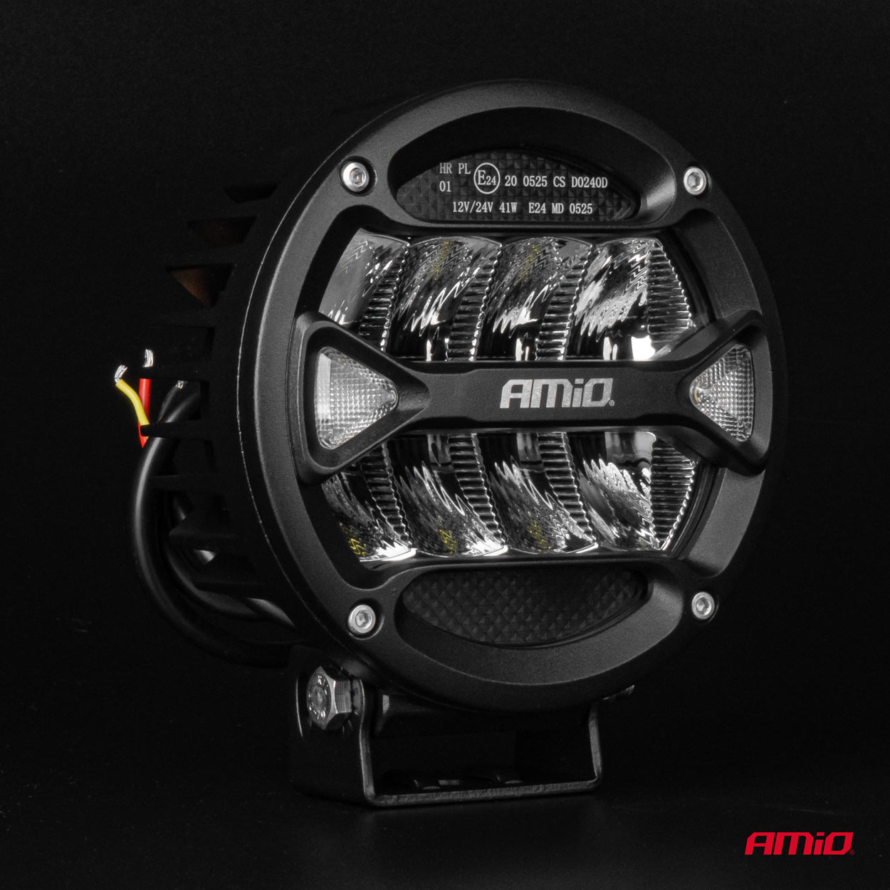 PRO sērijas LED tālās gaismas lukturis AMiO-03869 PRO sērijas LED tālās gaismas lukturis AMiO-03869 - Image 2