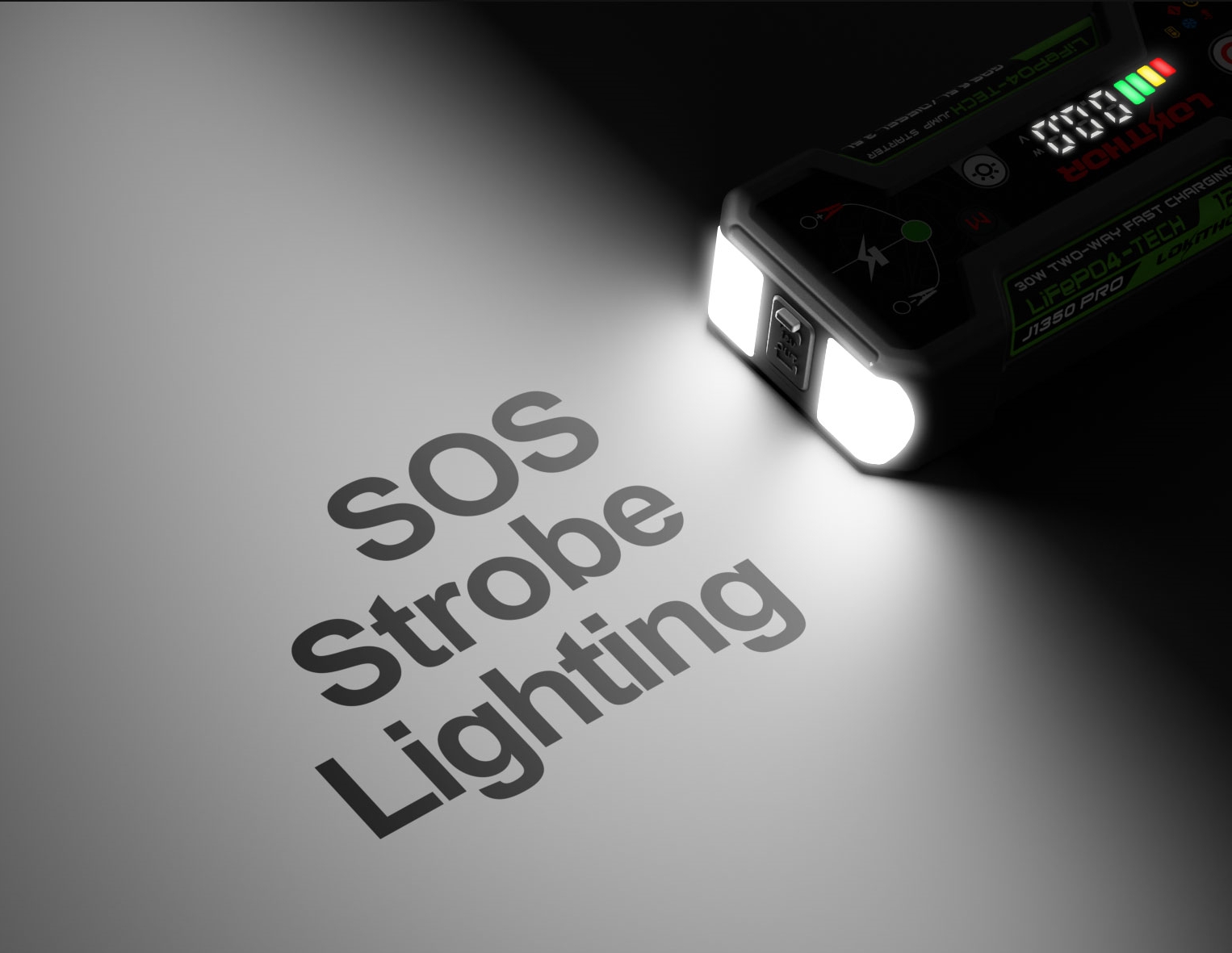Lokithor J1350 PRO starteris 12V 1350A Lokithor J1350 PRO starteris 12V 1350A - Image 7