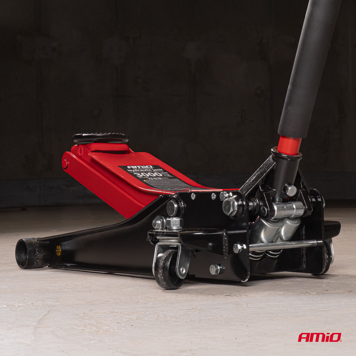 Zema profila hidrauliskais domkrats 3T CE 75/510mm AMIO-04215 Zema profila hidrauliskais domkrats 3T CE 75/510mm AMIO-04215 - Image 3