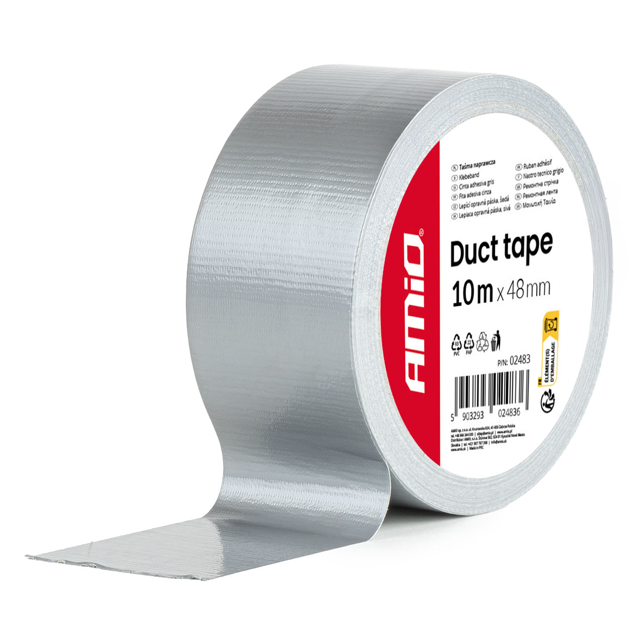 Līmlente 48 mm x 10 m AMIO-02483 Līmlente 48 mm x 10 m AMIO-02483