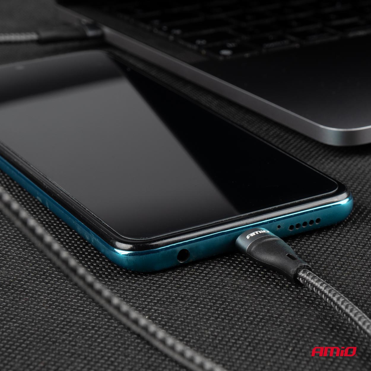 USB-C+USB-C kabelis 100 cm FullLINK UC-16 AMIO-02928 USB-C+USB-C kabelis 100 cm FullLINK UC-16 AMIO-02928 - Image 2
