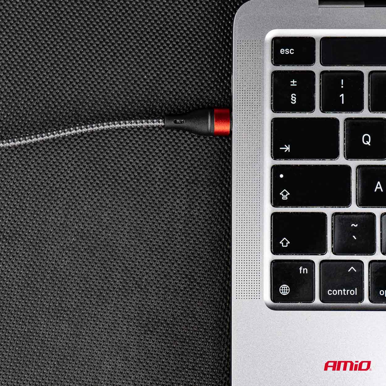 USB-C+Lightning kabelis, 200 cm, FullLINK UC-19 AMIO-02931 USB-C+Lightning kabelis, 200 cm, FullLINK UC-19 AMIO-02931 - Image 3