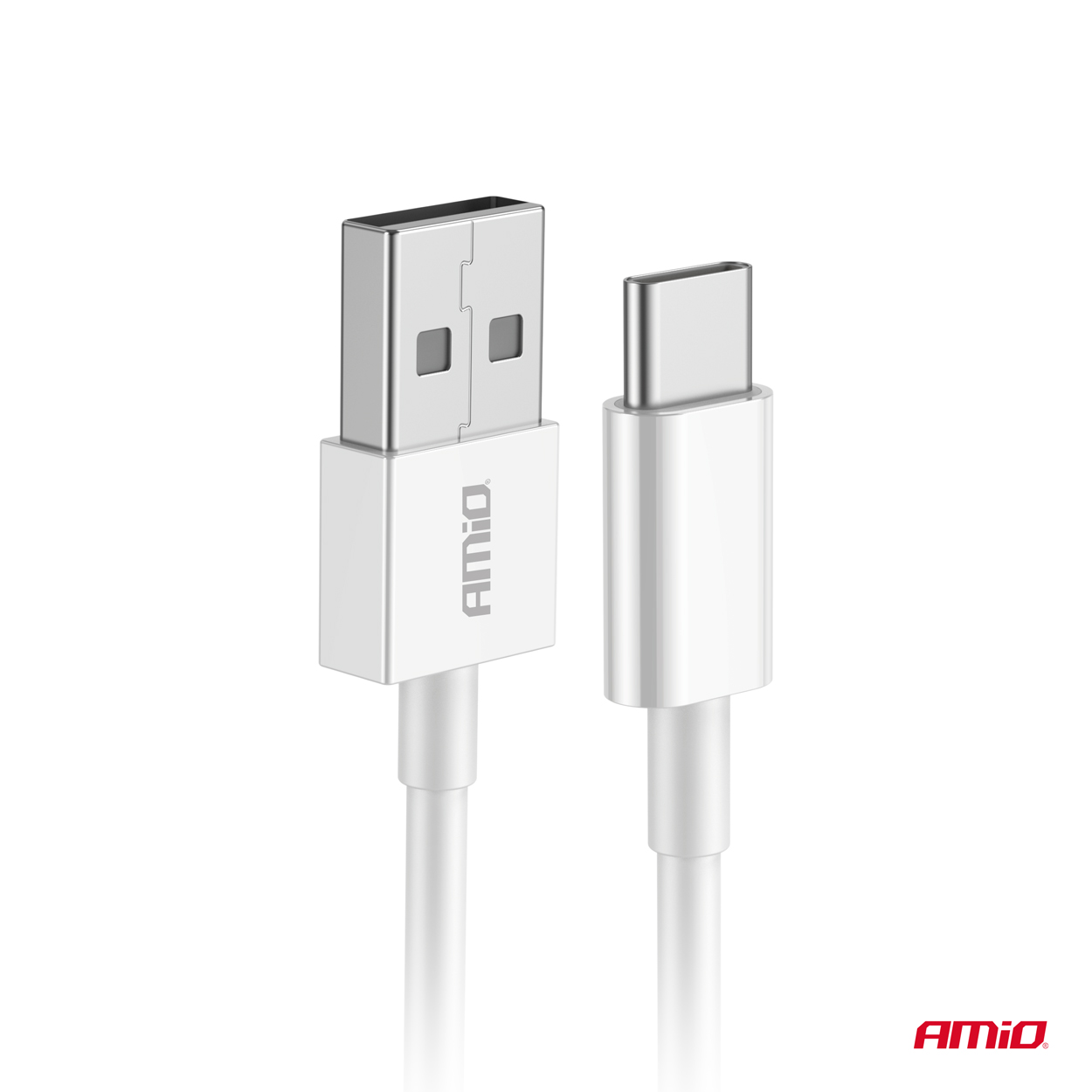USB uz USB-C kabelis 2A 200cm FullLINK AMIO-03894 USB uz USB-C kabelis 2A 200cm FullLINK AMIO-03894 - Image 2