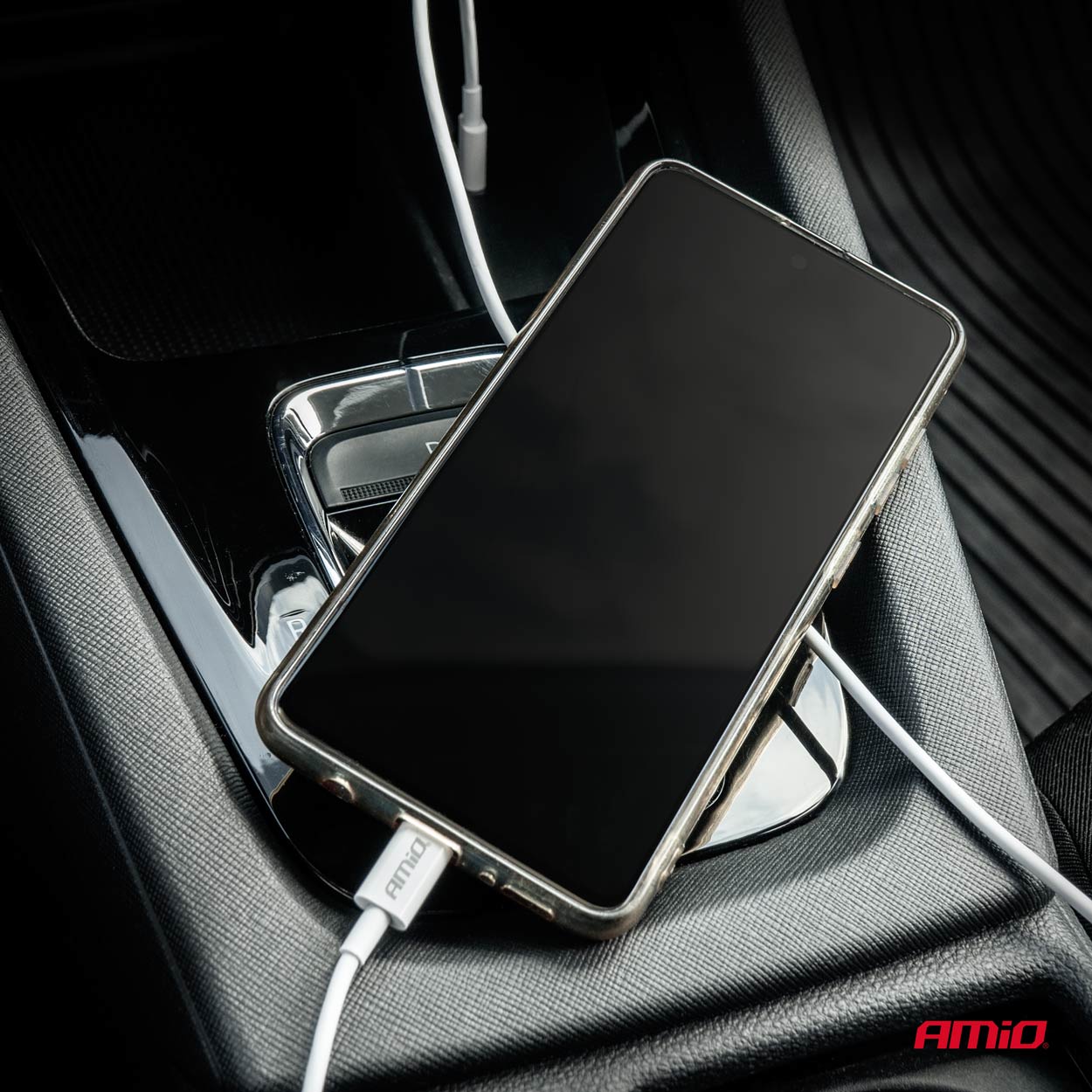 USB-C uz TYPE-C kabelis 60W 100cm AMIO-03896 USB-C uz TYPE-C kabelis 60W 100cm AMIO-03896 - Image 3