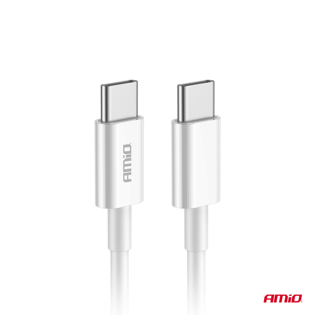 USB-C uz TYPE-C kabelis 60W 200cm AMIO-03897 USB-C uz TYPE-C kabelis 60W 200cm AMIO-03897 - Image 4