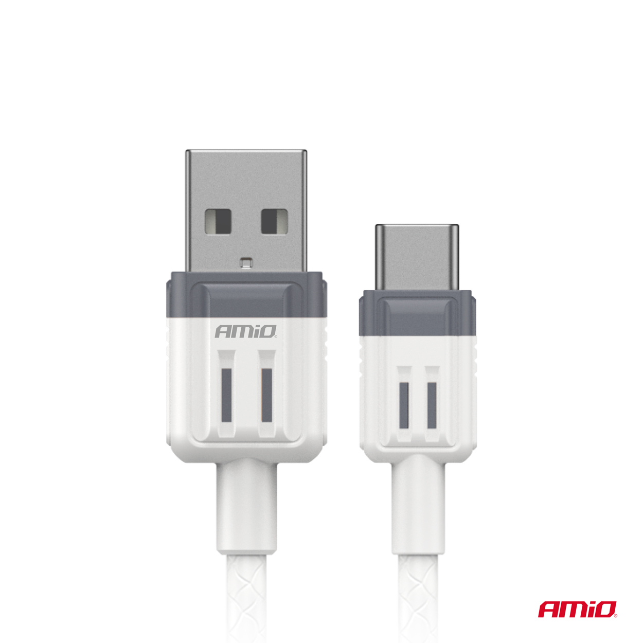 USB uz USB-C kabelis 3A 100cm FullLINK AMIO-03905 USB uz USB-C kabelis 3A 100cm FullLINK AMIO-03905 - Image 2
