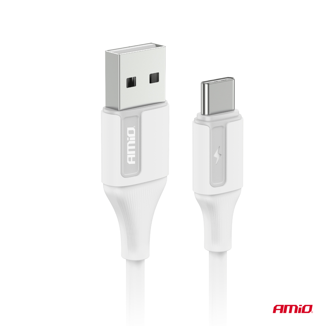 USB uz USB-C kabelis 3A 100cm FullLINK AMIO-03917 USB uz USB-C kabelis 3A 100cm FullLINK AMIO-03917 - Image 3