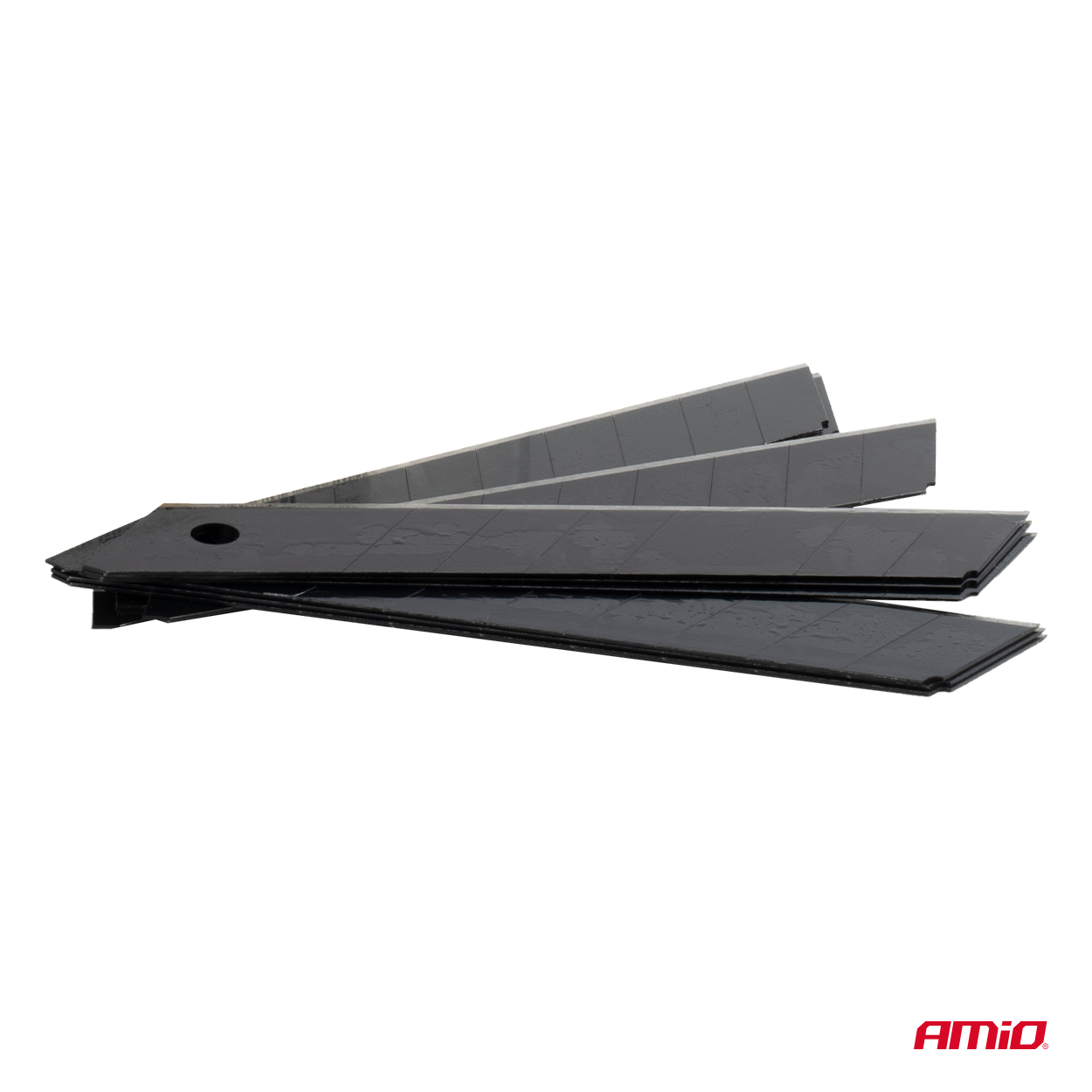 SK5 tērauda melnu asmeņu komplekts 100x18x0,5mm 10 gab. AMIO-04821 SK5 tērauda melnu asmeņu komplekts 100x18x0,5mm 10 gab. AMIO-04821 - Image 4
