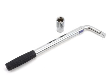 Teleskopa riteņu atslēga TWW-17/19mm AMIO-01037