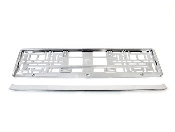 Numura zīmes rāmis - sudraba metālika AMIO-01170