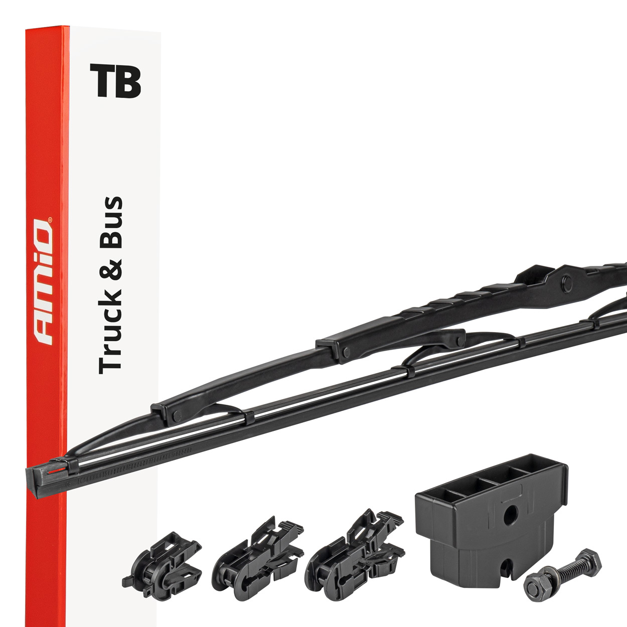 Stikla tīrītāja slotiņa kravas automašīnām 904 26" 650mm TRUCK T02 AMIO-01203 Stikla tīrītāja slotiņa kravas automašīnām 904 26" 650mm TRUCK T02 AMIO-01203