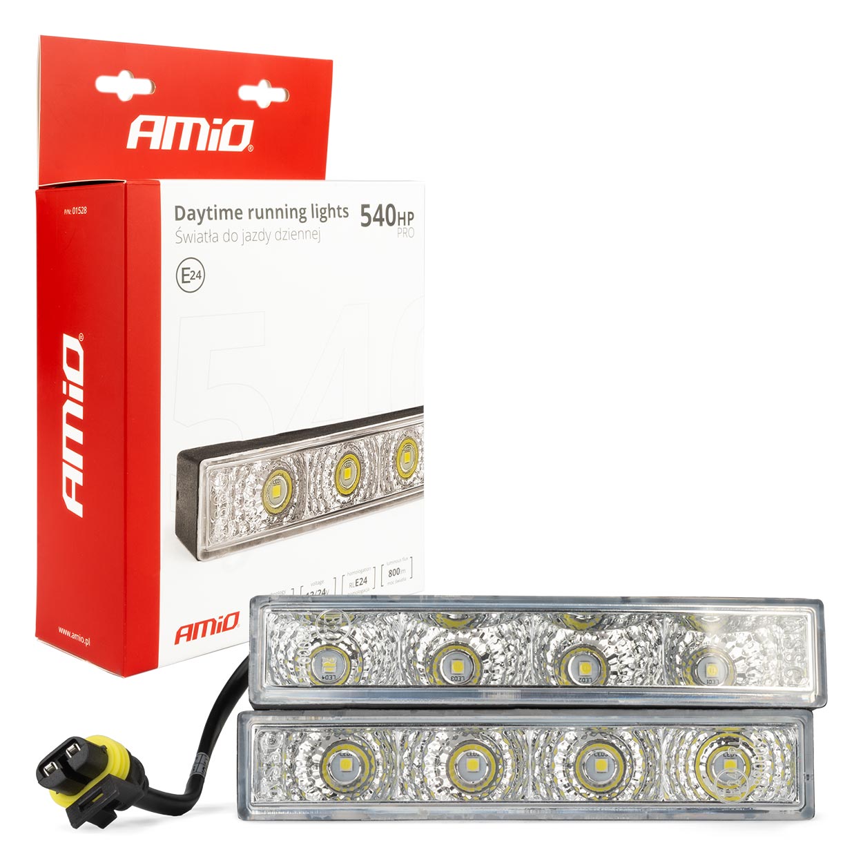 Dienas gaitas lukturi DRL 540 PRO AMIO-01528 Dienas gaitas lukturi DRL 540 PRO AMIO-01528
