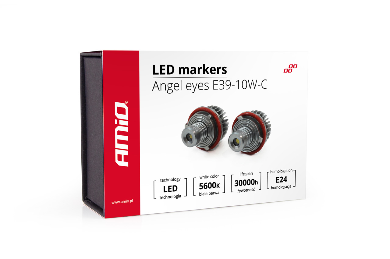 LED Angel eyes BMW E39-10W-C AMIO-01540 LED Angel eyes BMW E39-10W-C AMIO-01540