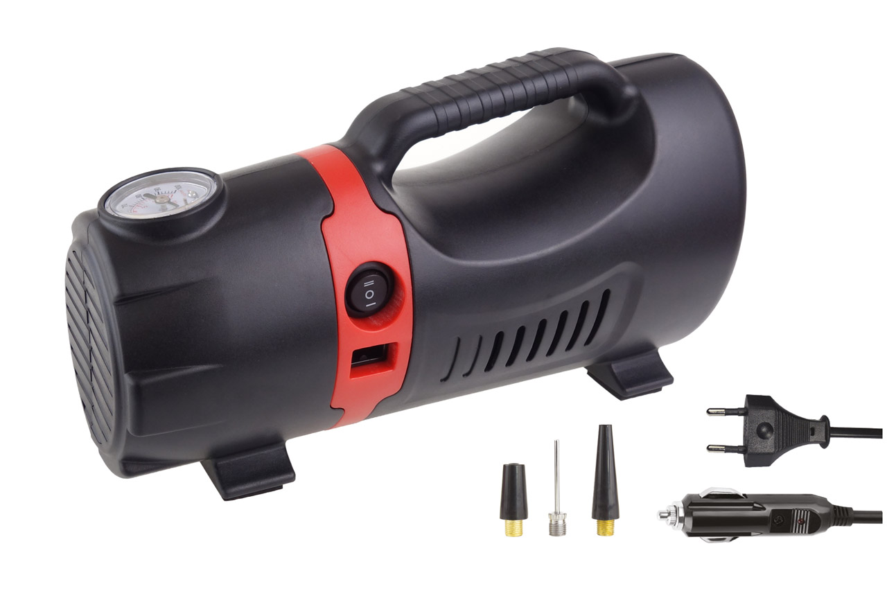Automašīnas gaisa kompresors 12V/230V Acomp-09 AMIO-02383 Automašīnas gaisa kompresors 12V/230V Acomp-09 AMIO-02383