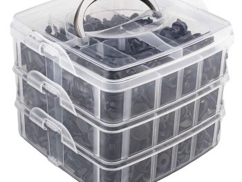 Automašīnas virsbūves klipšu komplekts 620 gab. AMIO-02831