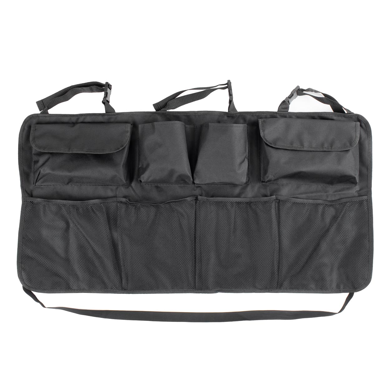 Bagāžas nodalījuma organizators aizmugurējam sēdeklim, piekarams, 89x46cm AMIO-02838 Bagāžas nodalījuma organizators aizmugurējam sēdeklim, piekarams, 89x46cm AMIO-02838