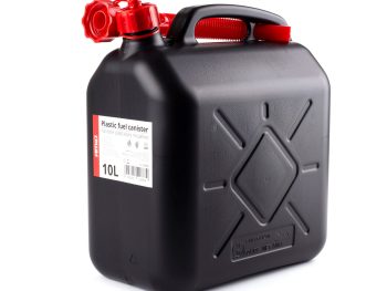 AMiO plastmasas degvielas kanna 10 l, melna AMiO-02888