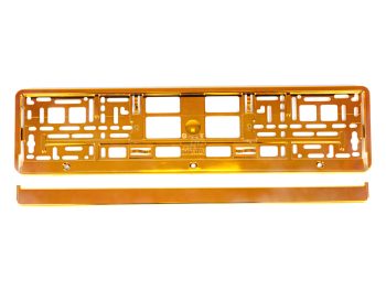 numura zīmes rāmis metāliski oranžs AMIO-03175