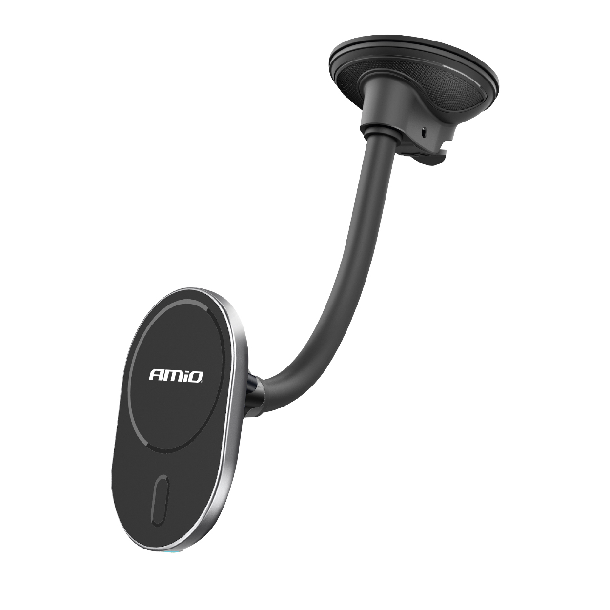 Piesūcekņa tipa telefona turētājs ar bezvadu lādētāju My Mag 15W AMIO-03772 Piesūcekņa tipa telefona turētājs ar bezvadu lādētāju My Mag 15W AMIO-03772