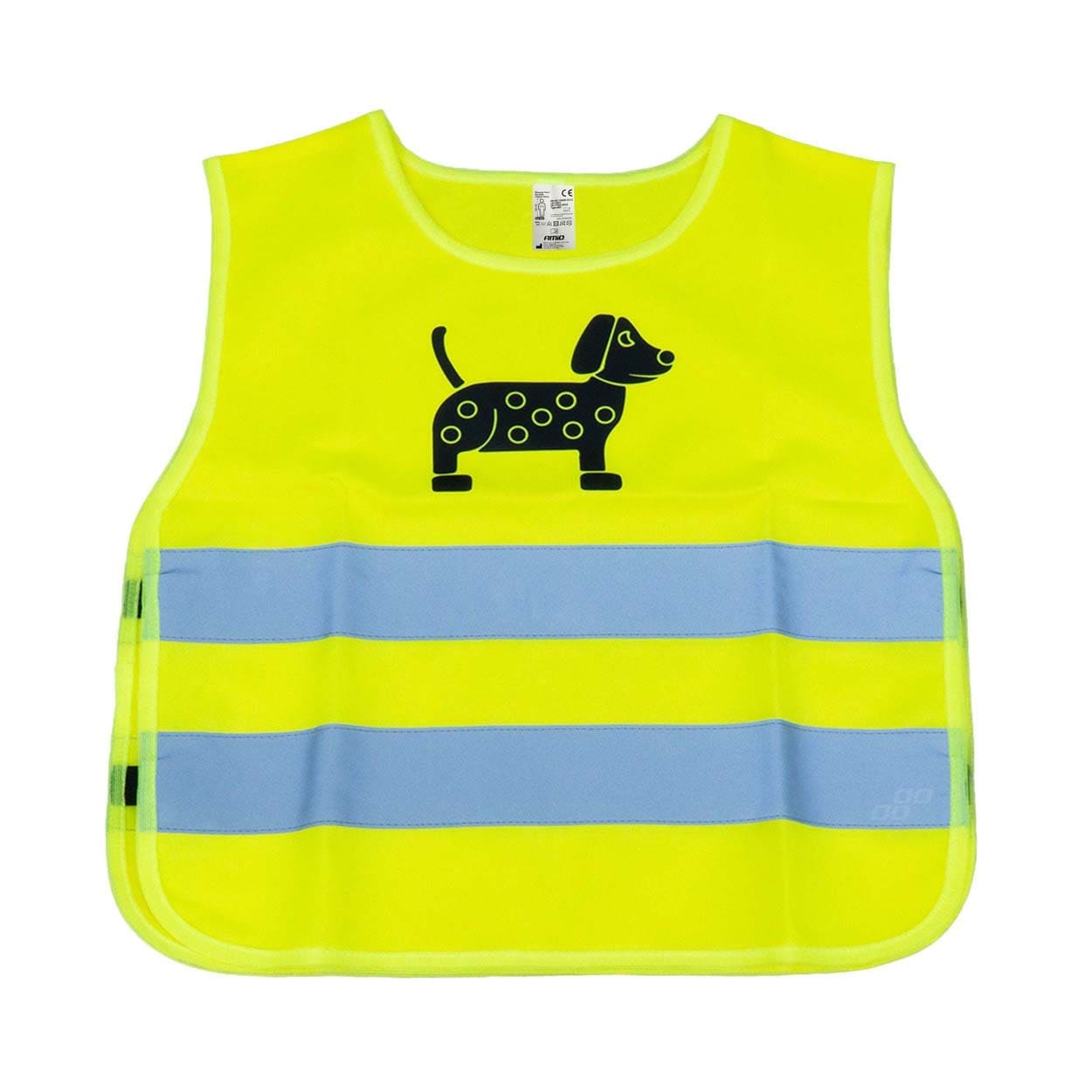 Bērnu drošības veste dzeltena ar sertifikātu DOG AMIO-03937 Bērnu drošības veste dzeltena ar sertifikātu DOG AMIO-03937