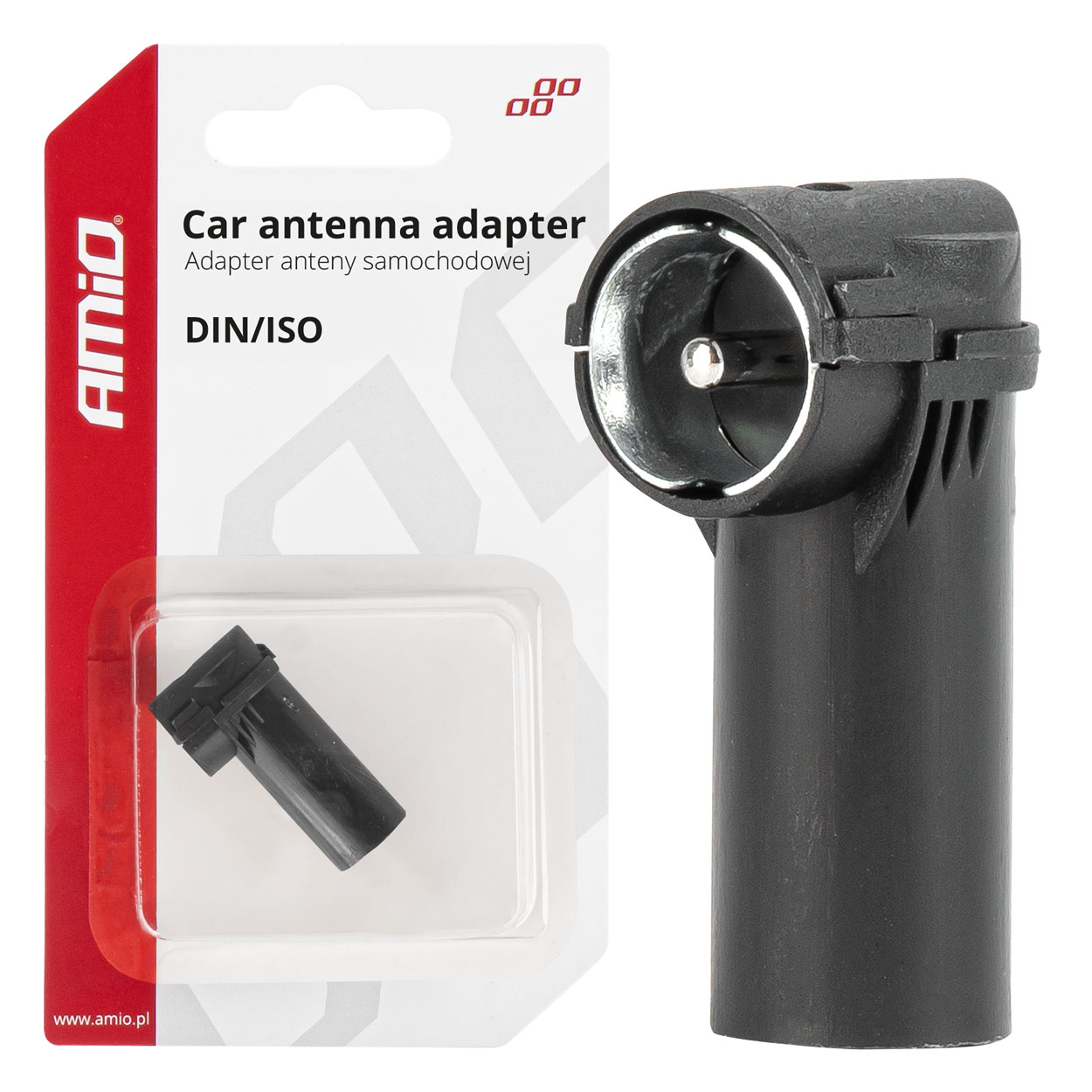 Auto antenas adapteris DIN/ISO AMIO-03968 Auto antenas adapteris DIN/ISO AMIO-03968