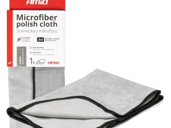 Mikrošķiedras lupatiņa pulēšanai 30x40cm 230g AMIO-03975