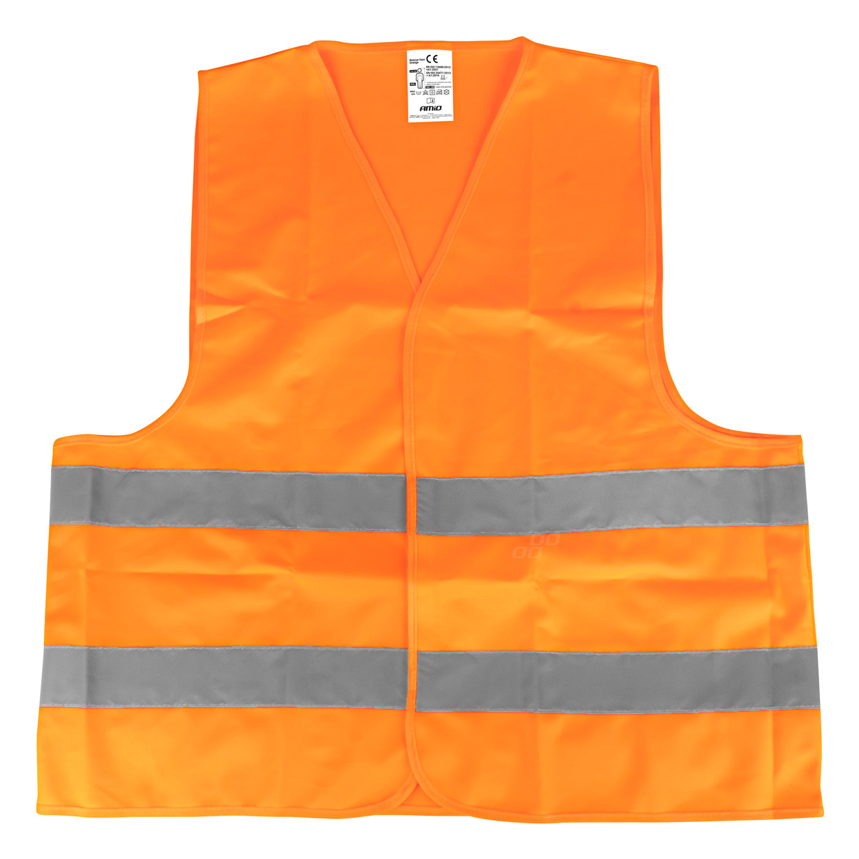 Drošības veste oranža ar sertifikātu XXL AMIO-03985 Drošības veste oranža ar sertifikātu XXL AMIO-03985