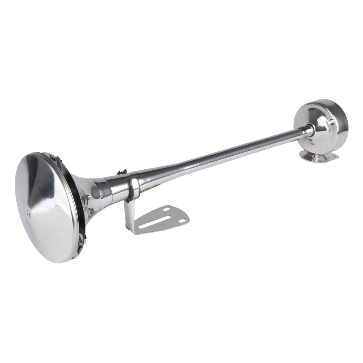 Skaņas signāls taurei, hroms, 520 mm, 12 V, 24 V, HighTone, AMIO-04077 Skaņas signāls taurei, hroms, 520 mm, 12 V, 24 V, HighTone, AMIO-04077