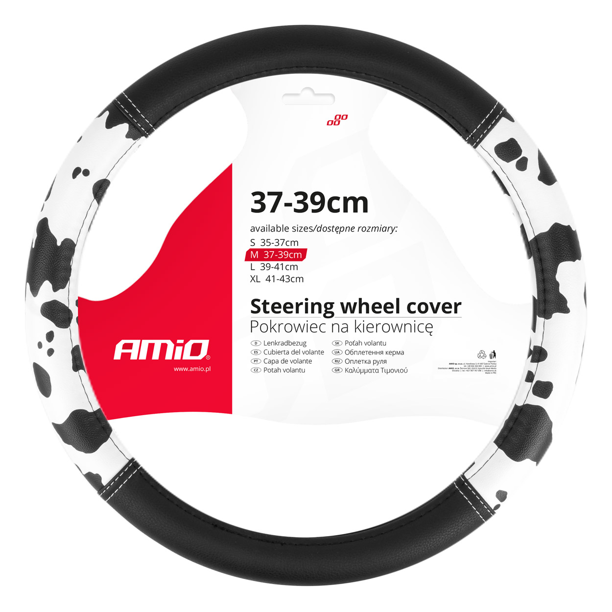 Stūres pārsegs SWC-62-M (37-39 cm) AMIO-04172 Stūres pārsegs SWC-62-M (37-39 cm) AMIO-04172